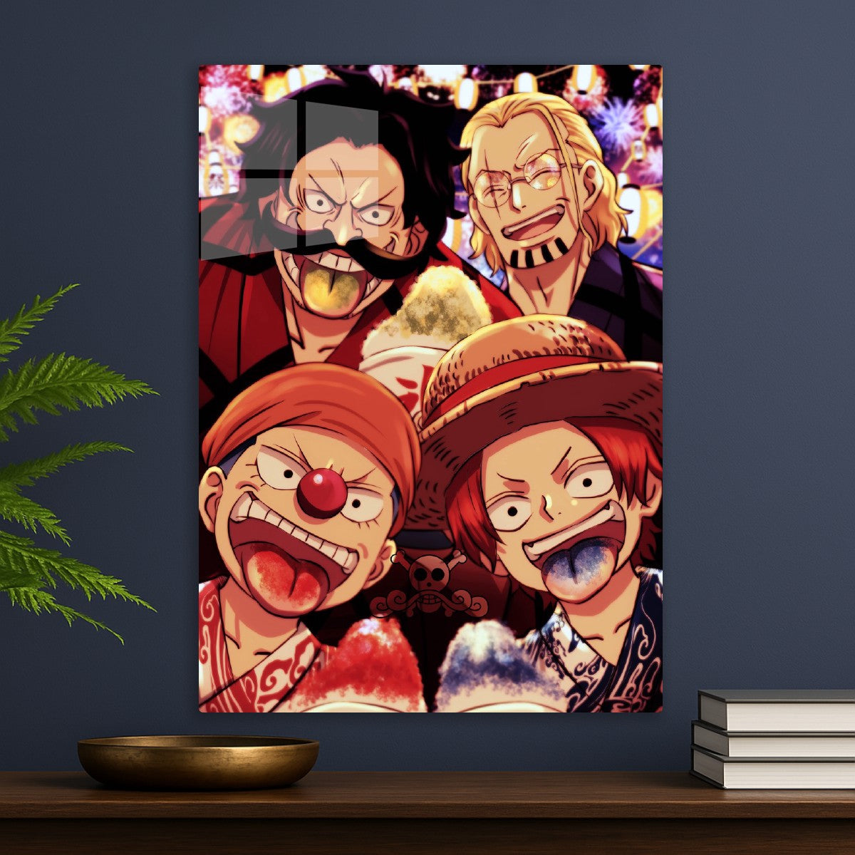 Gol D. Roger and luffy, One Piece