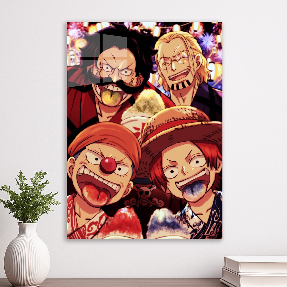 Gol D. Roger and luffy, One Piece