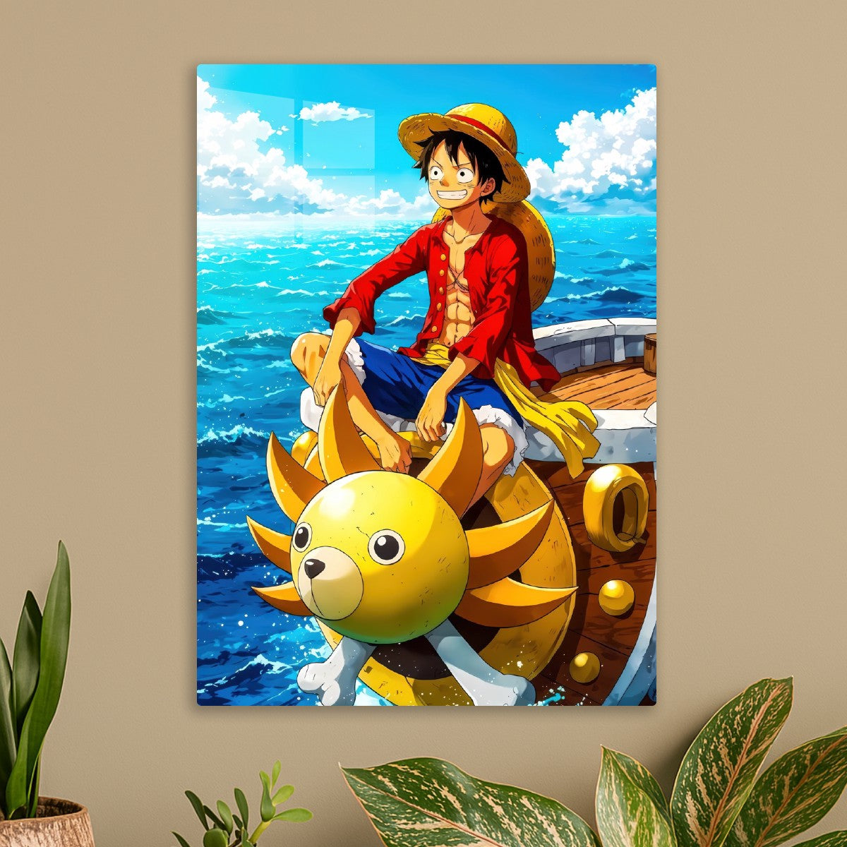 Luffy on Sunny, One Piece