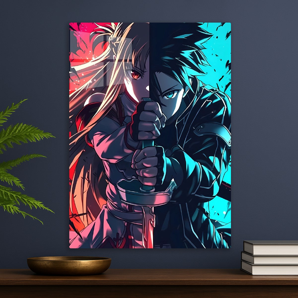 Kirito and Asuna, Sword Art Online