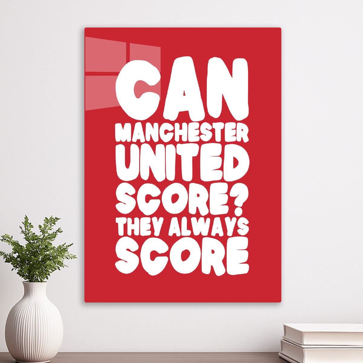 Manchester United Score Text