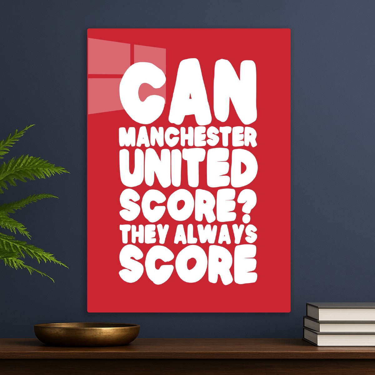Manchester United Score Text