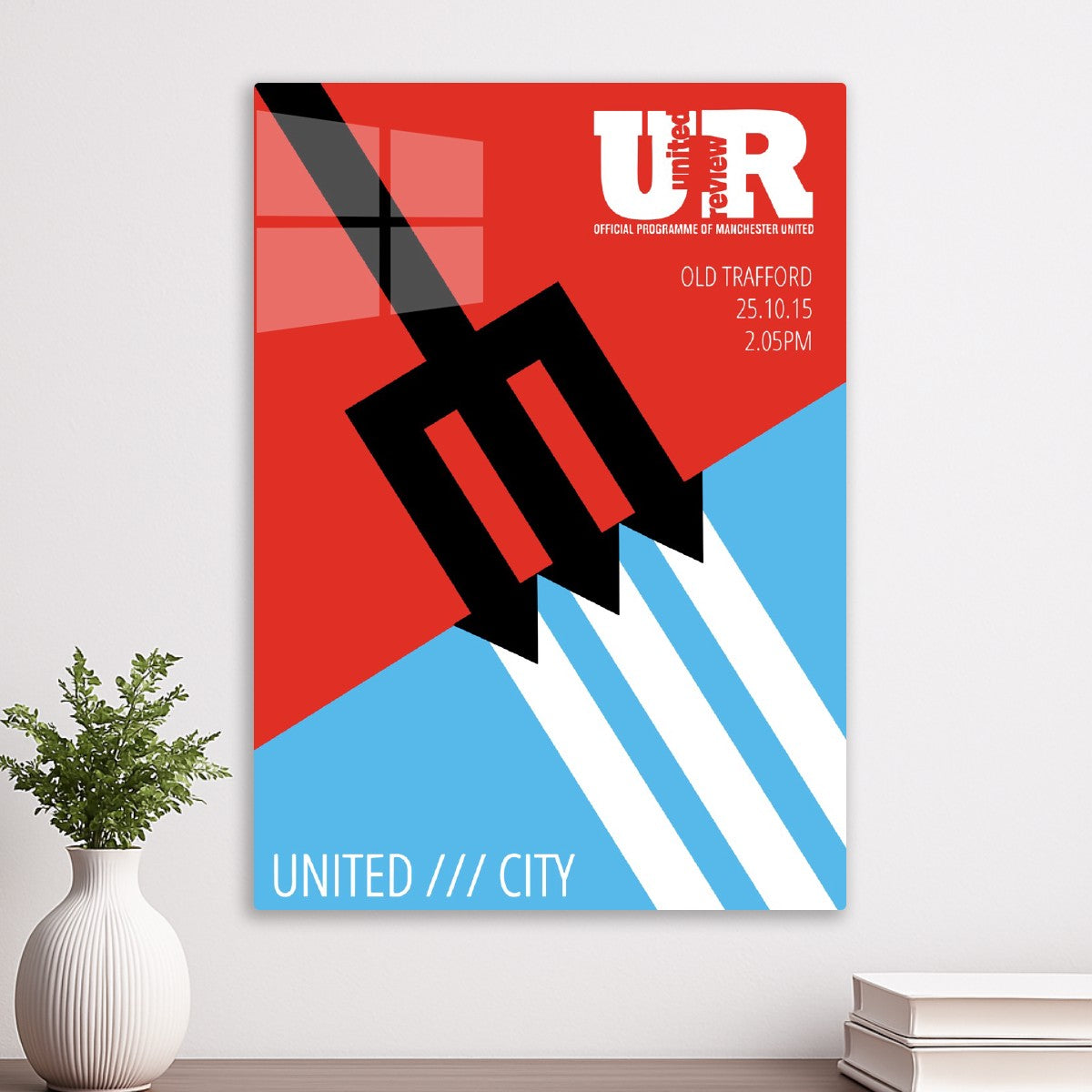 Manchester United vs City Post