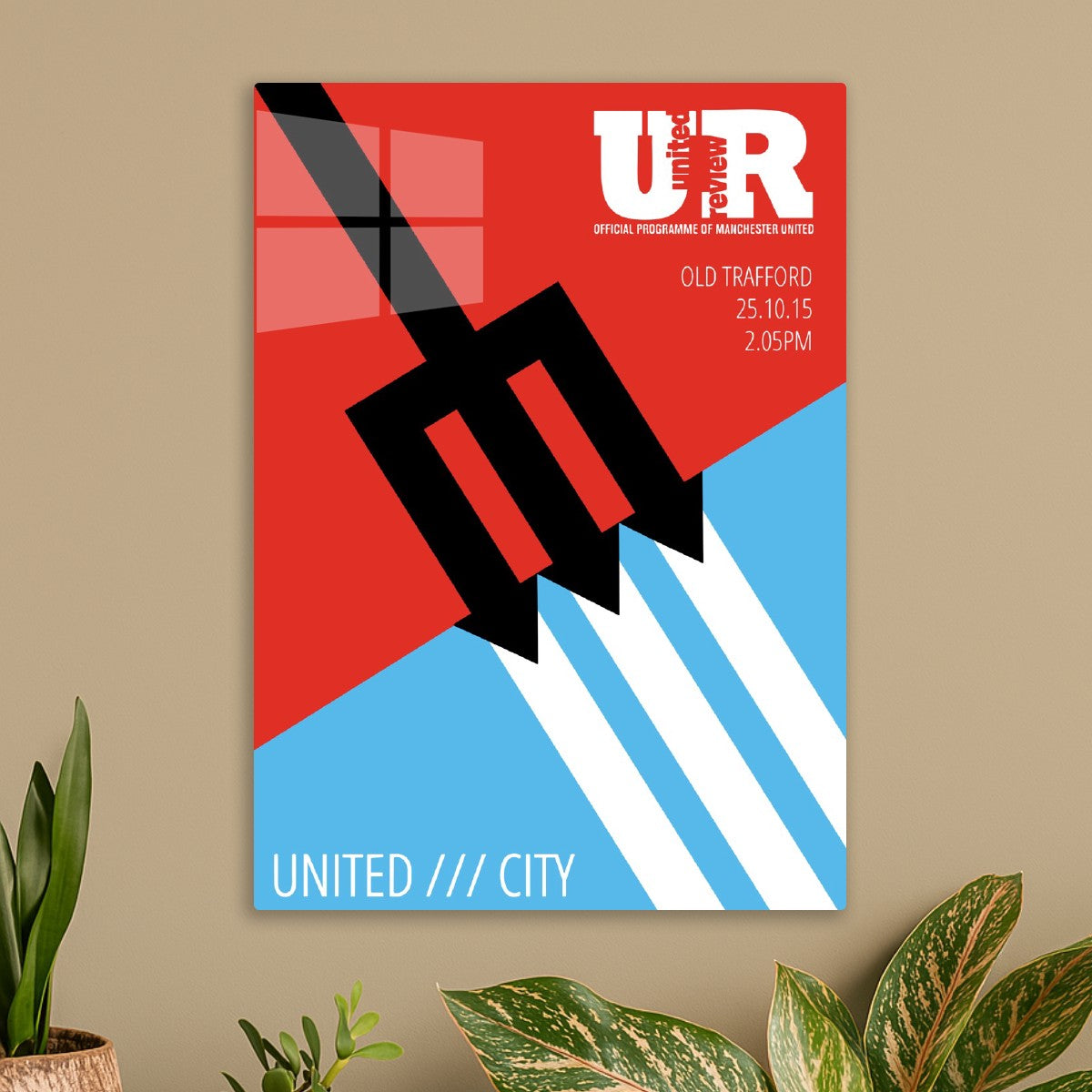 Manchester United vs City Post