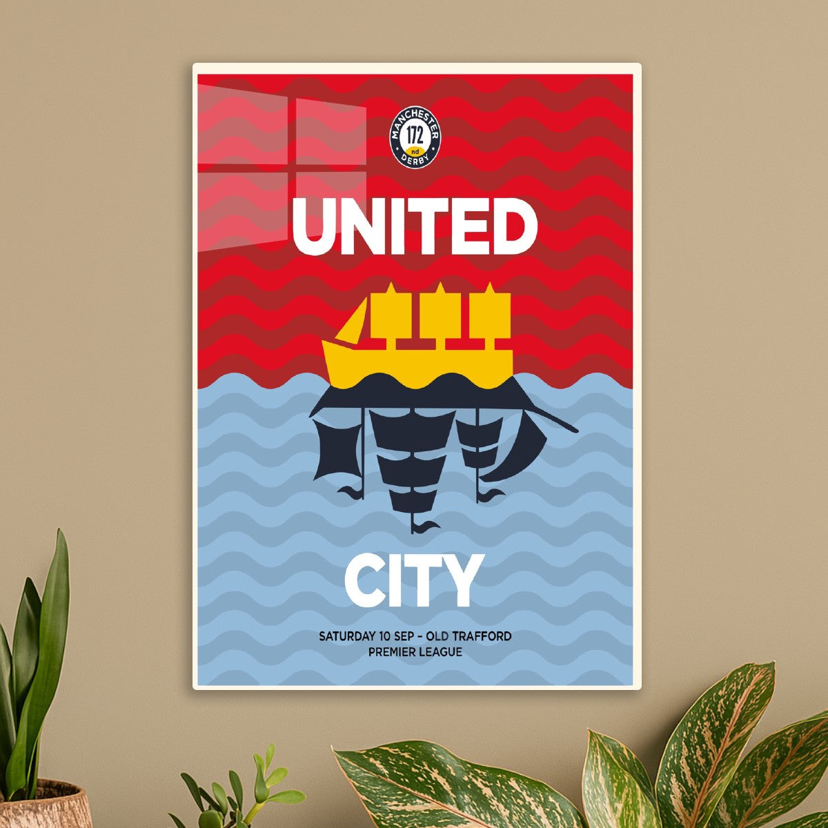 Manchester Derby Football Matc