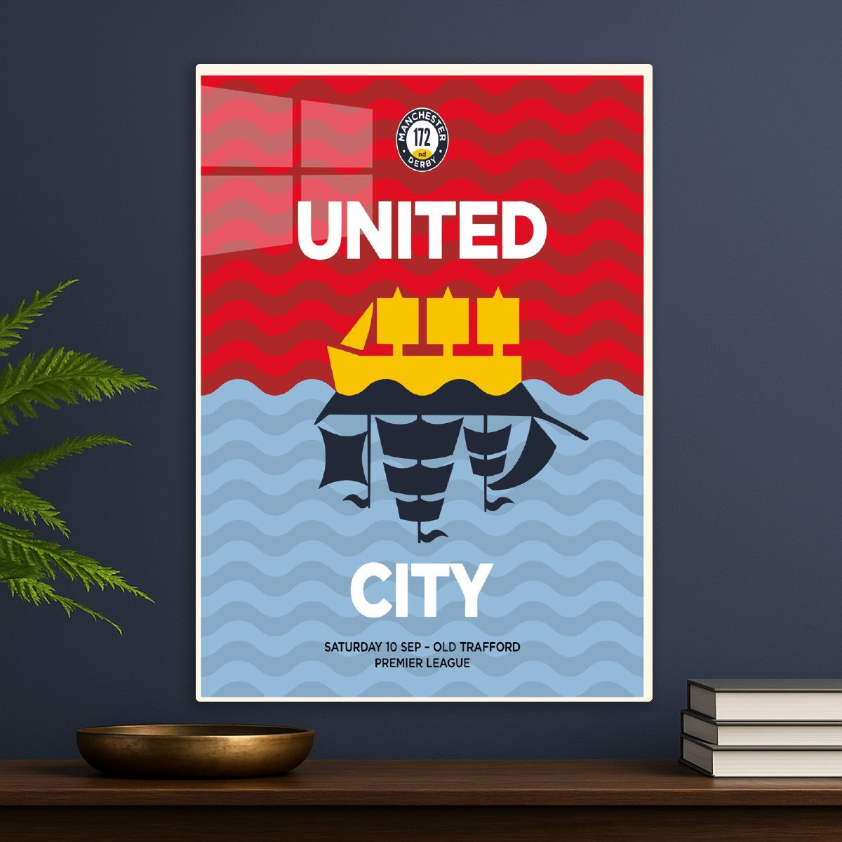 Manchester Derby Football Matc