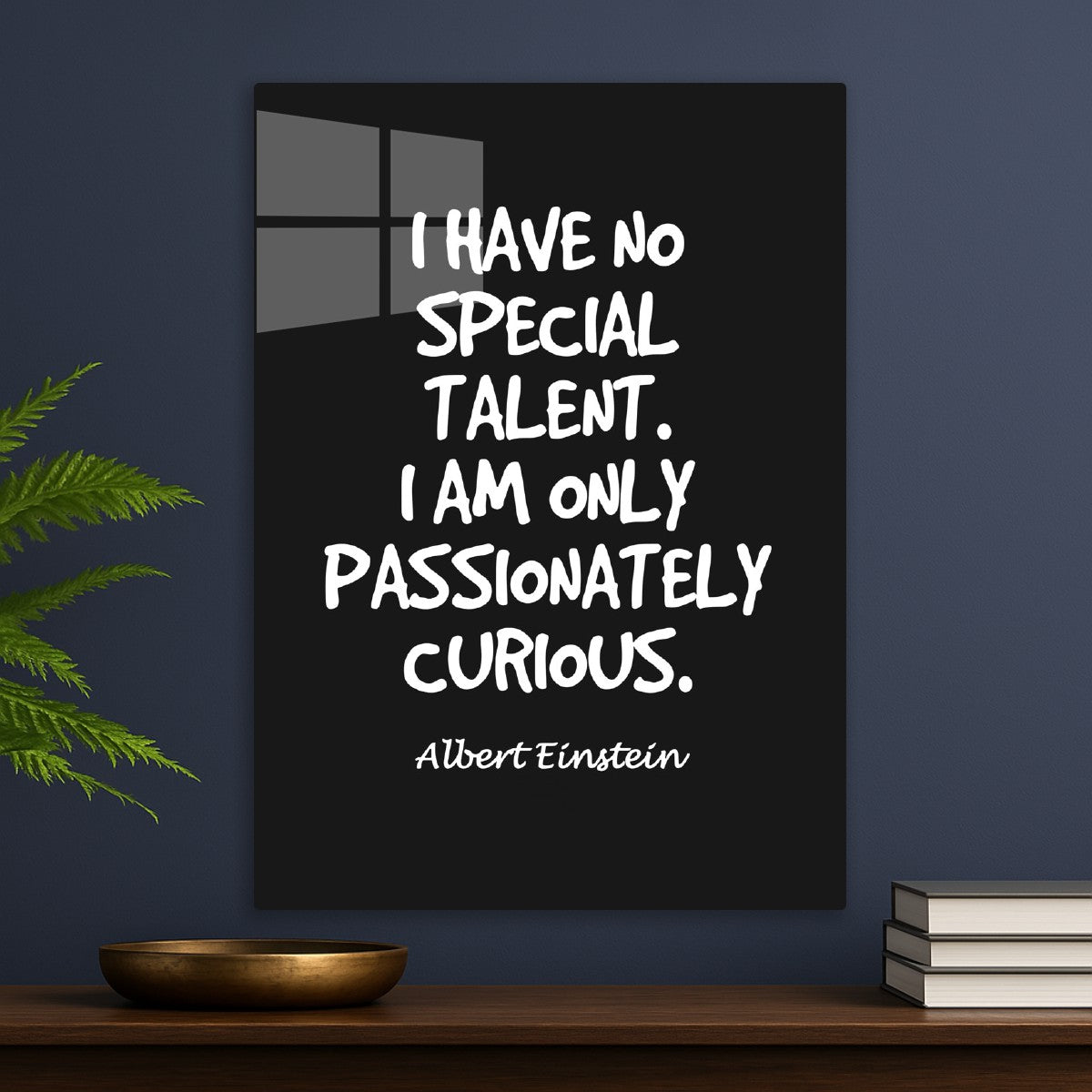I have no special talent. Albert Einstein