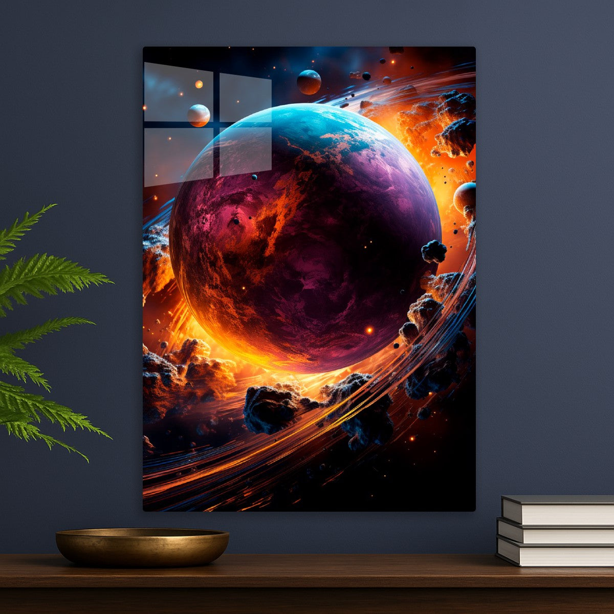 Asteroid Belt Ablaze