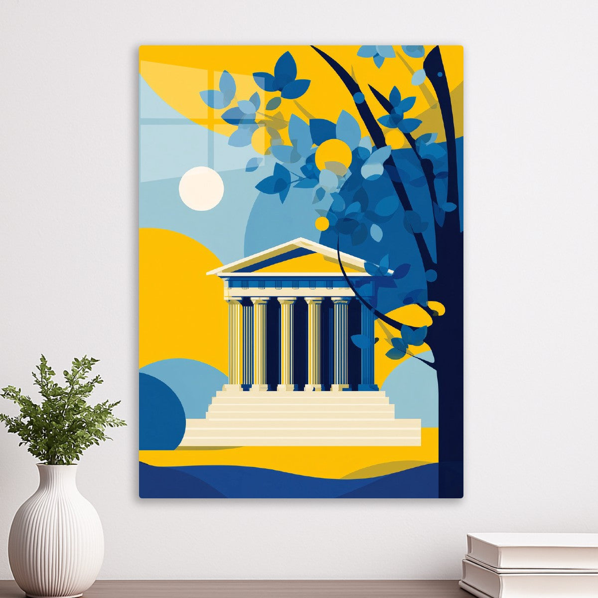 Greece Illustration Minimalism