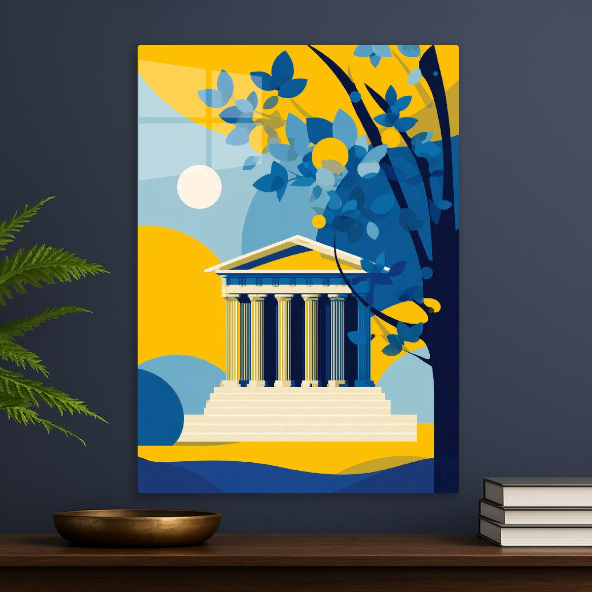 Greece Illustration Minimalism