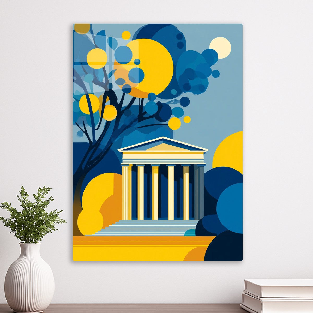 Greece Illustration Minimalism