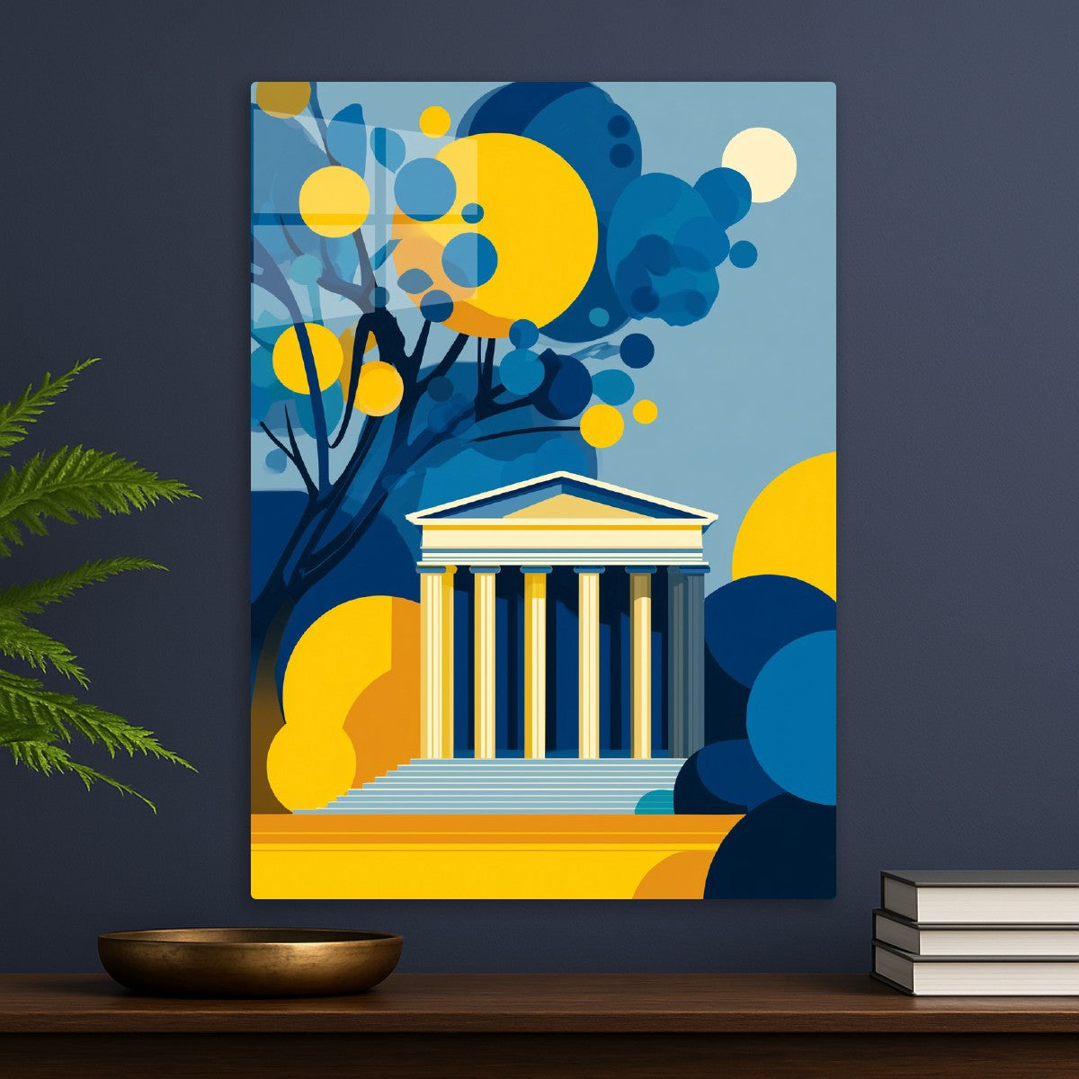 Greece Illustration Minimalism