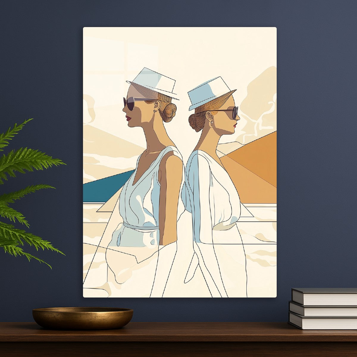 Mediterranean Women Minimalist