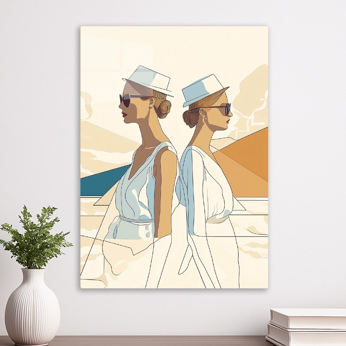Mediterranean Women Minimalist