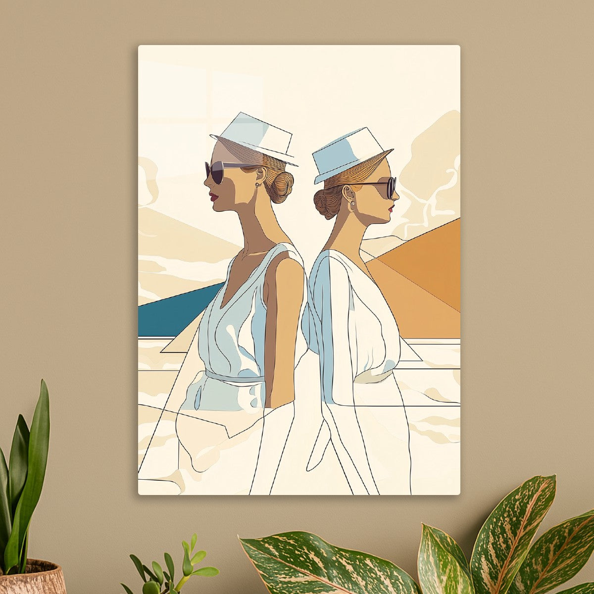 Mediterranean Women Minimalist