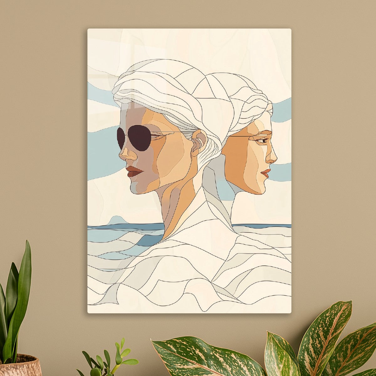 Mediterranean Women Minimalism