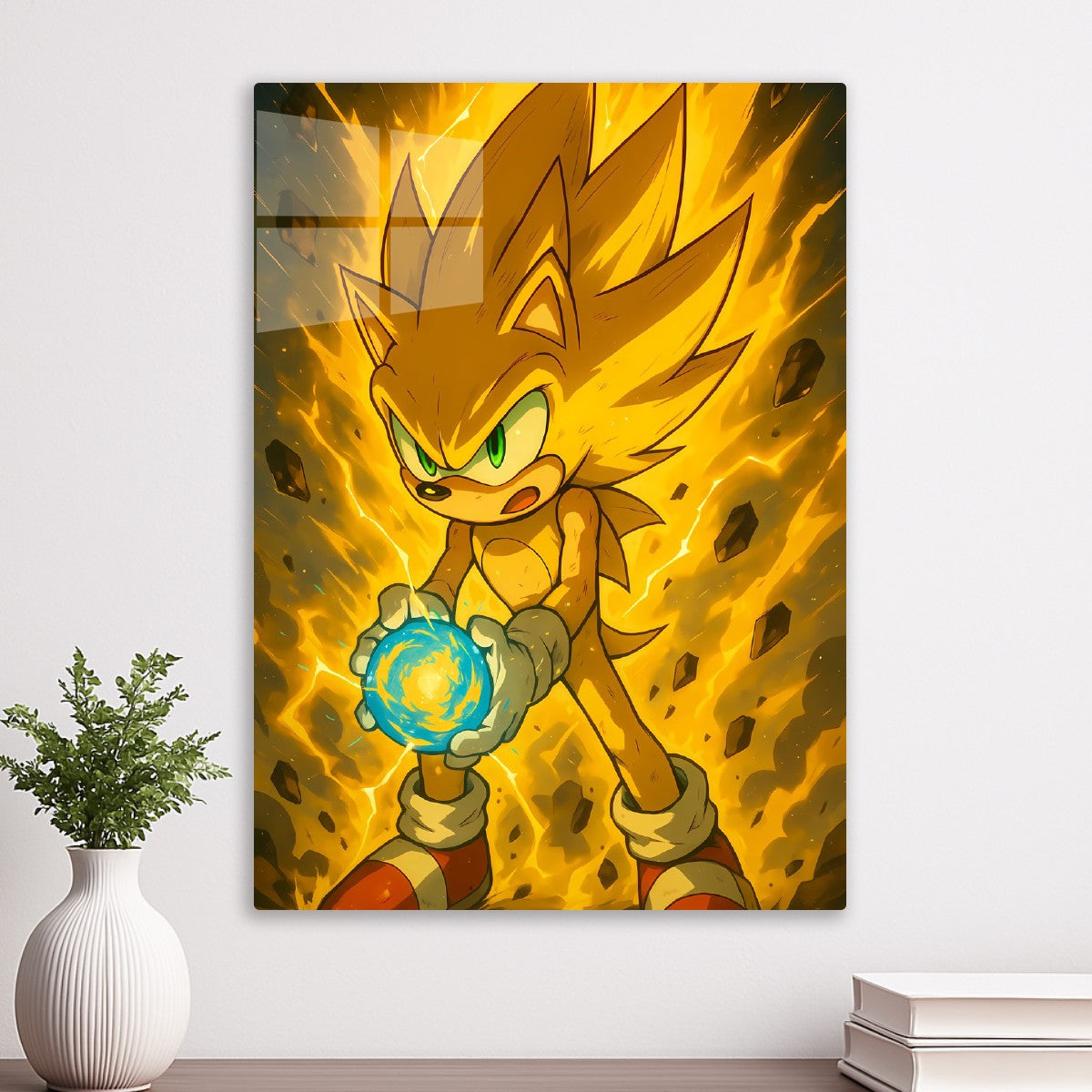 Super Sonic Saiyan Power Crossover