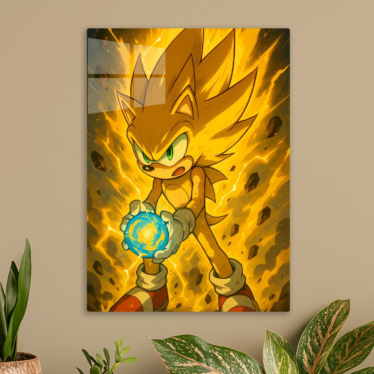 Super Sonic Saiyan Power Crossover