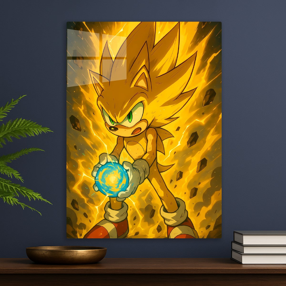 Super Sonic Saiyan Power Crossover