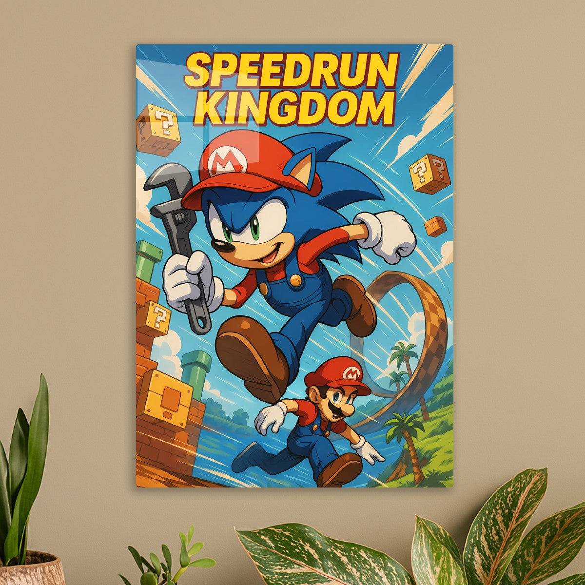 Speedrun Kingdom Showdown Mario Crossover