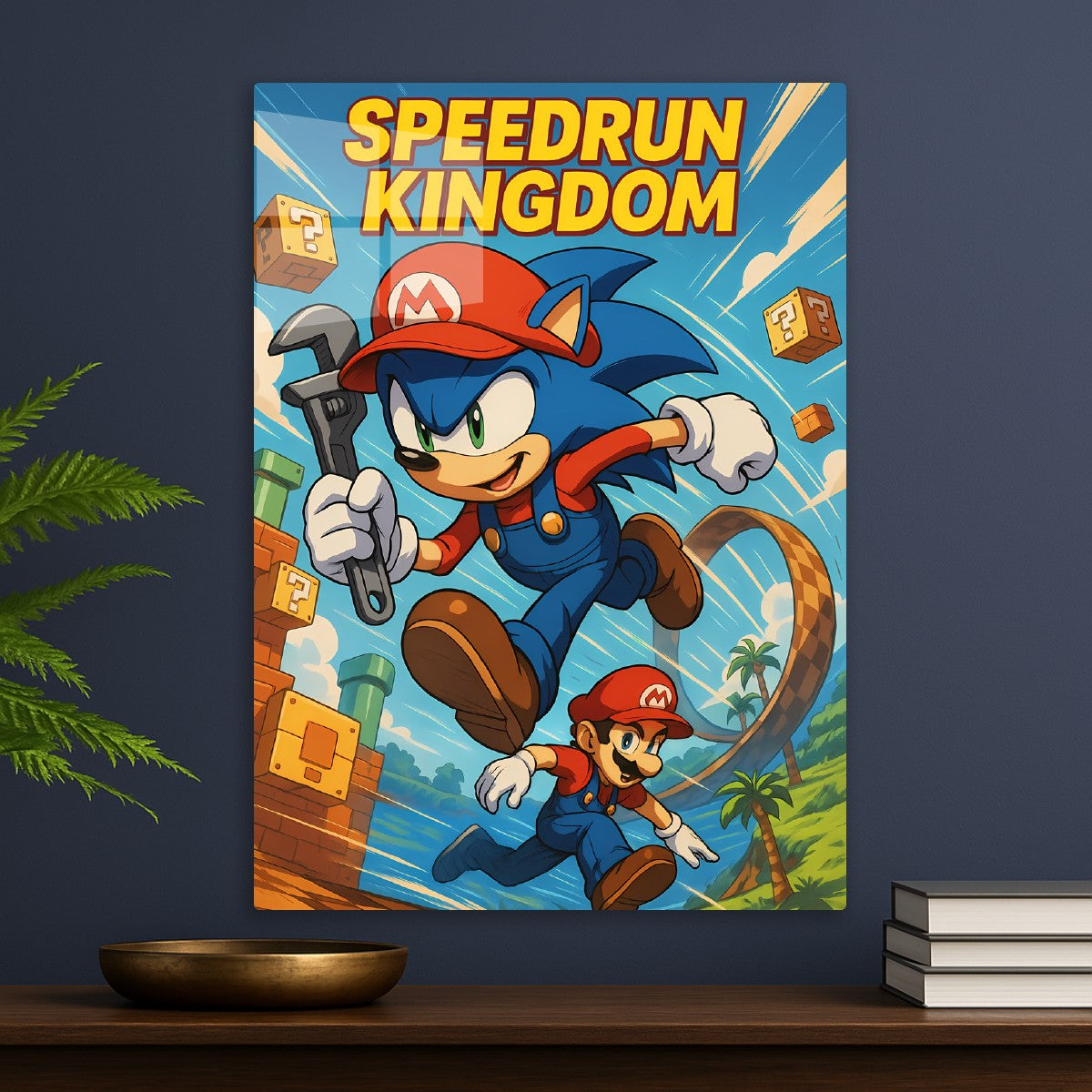 Speedrun Kingdom Showdown Mario Crossover