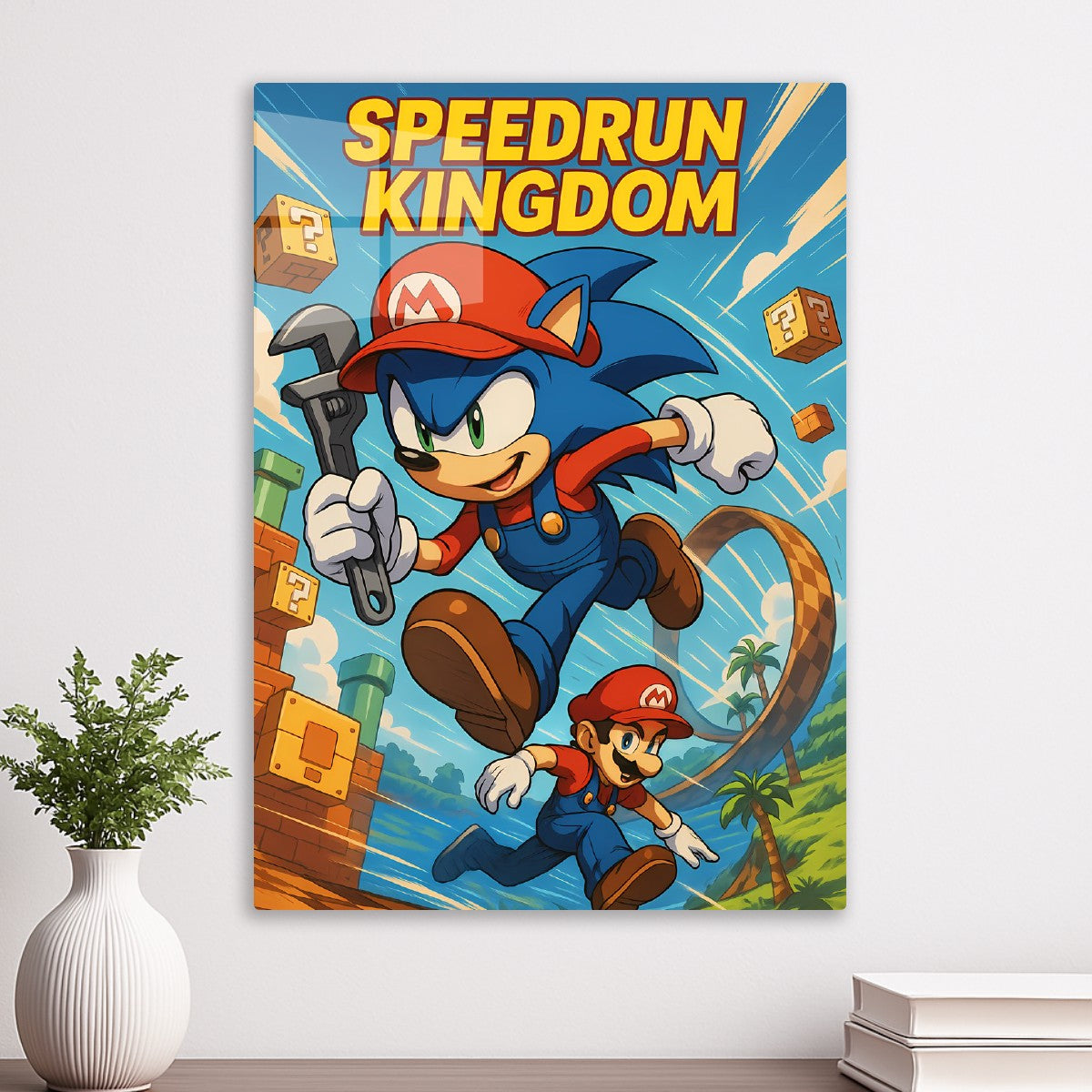 Speedrun Kingdom Showdown Mario Crossover