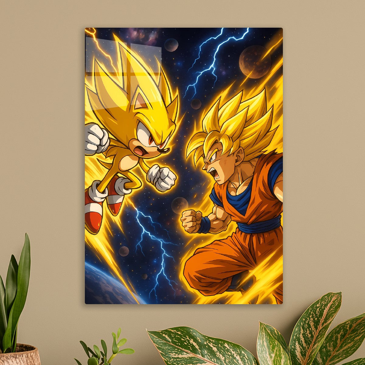 Super Sonic vs Goku