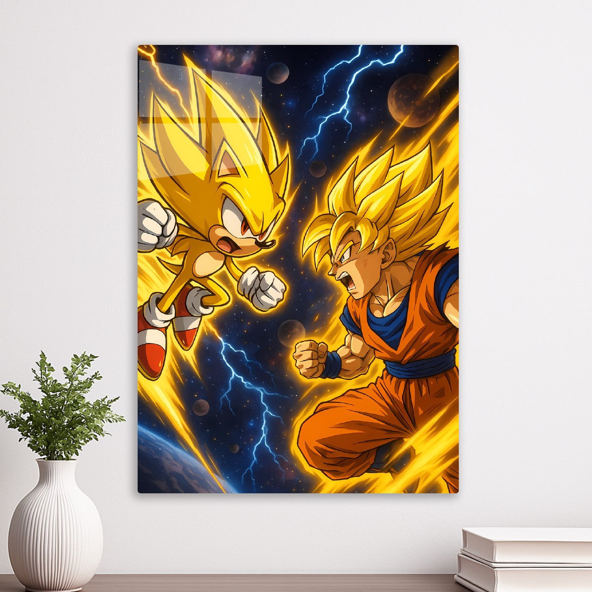 Super Sonic vs Goku