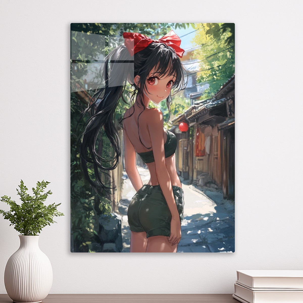 Sunlit Alley Stroll