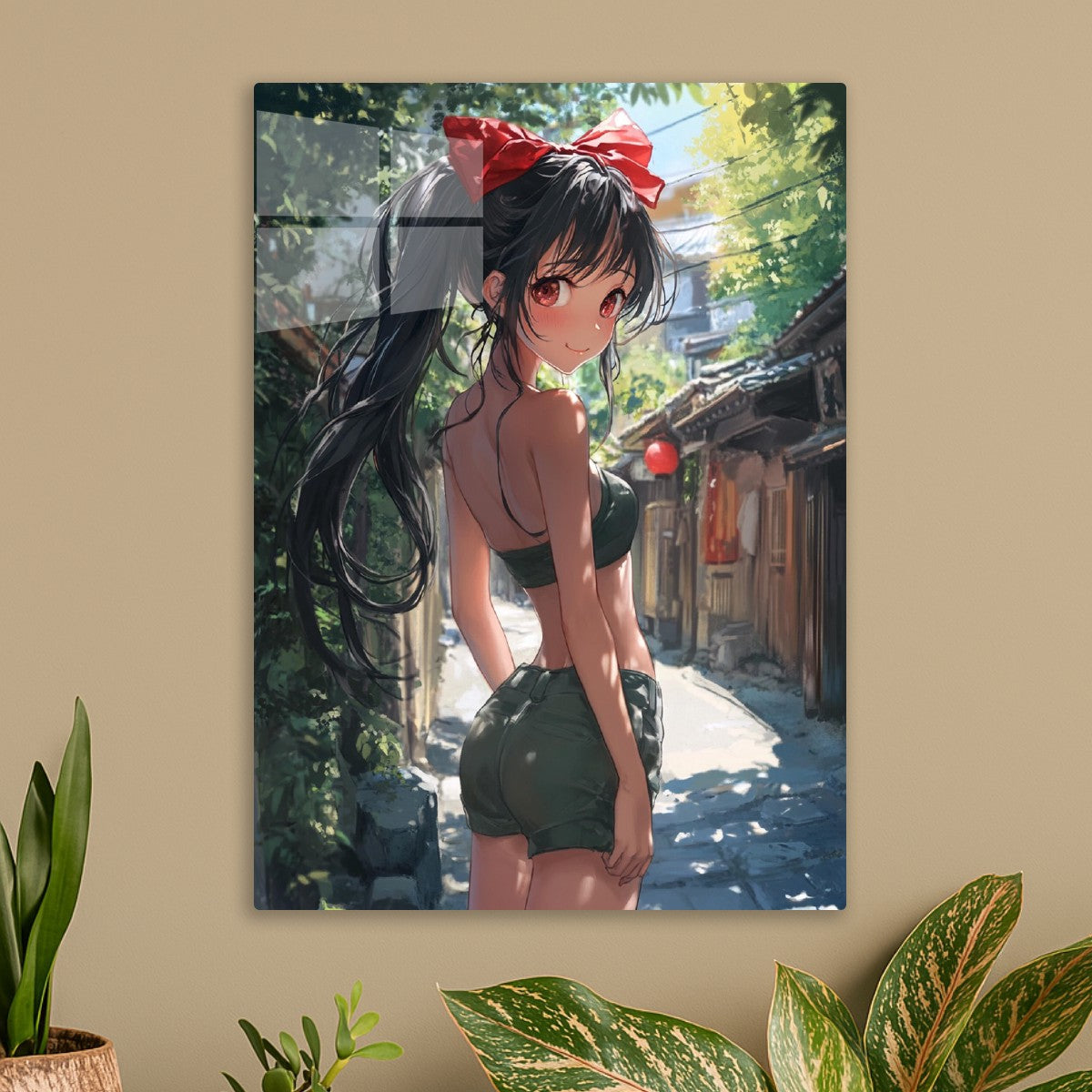 Sunlit Alley Stroll
