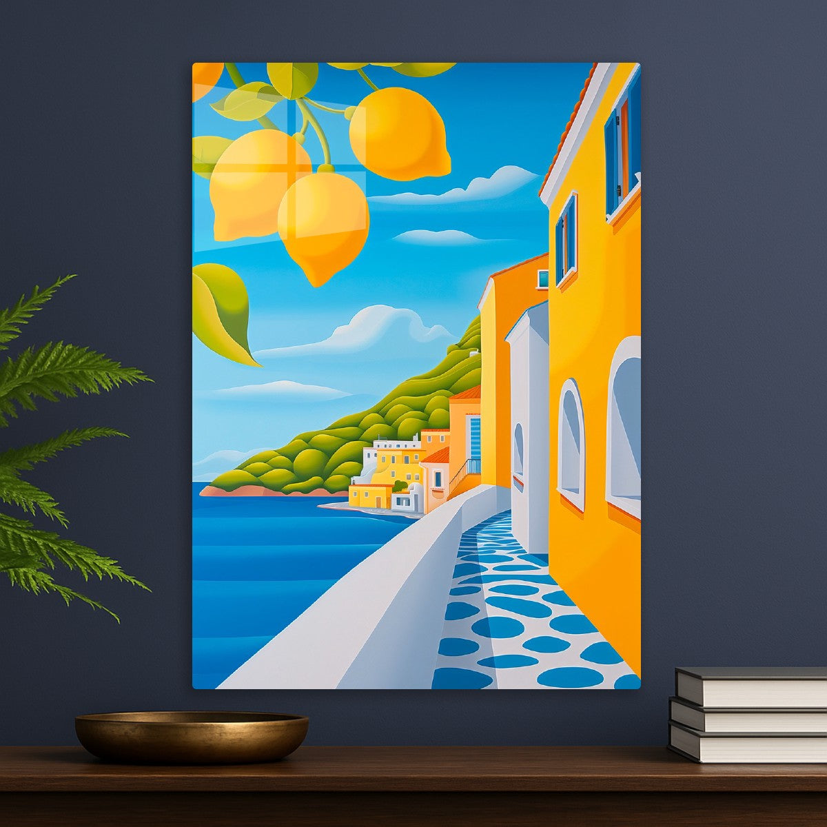 Positano Italy Minimalism