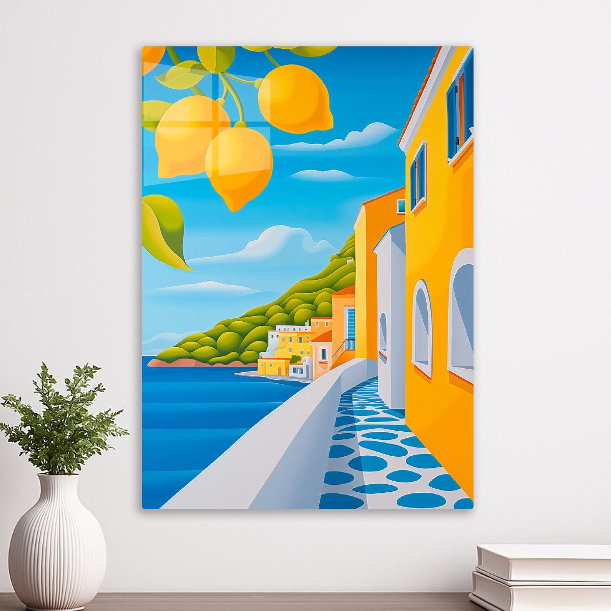 Positano Italy Minimalism
