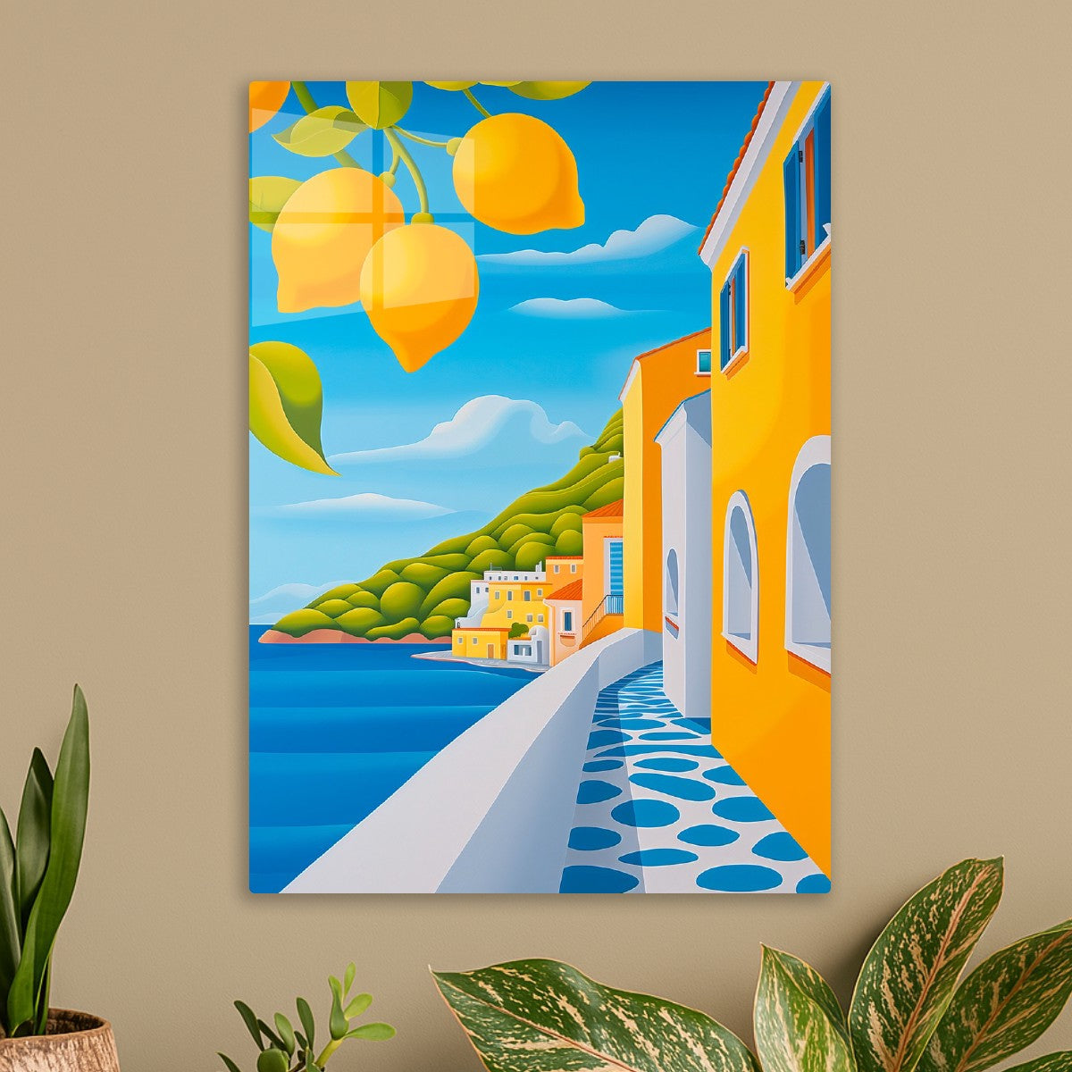 Positano Italy Minimalism