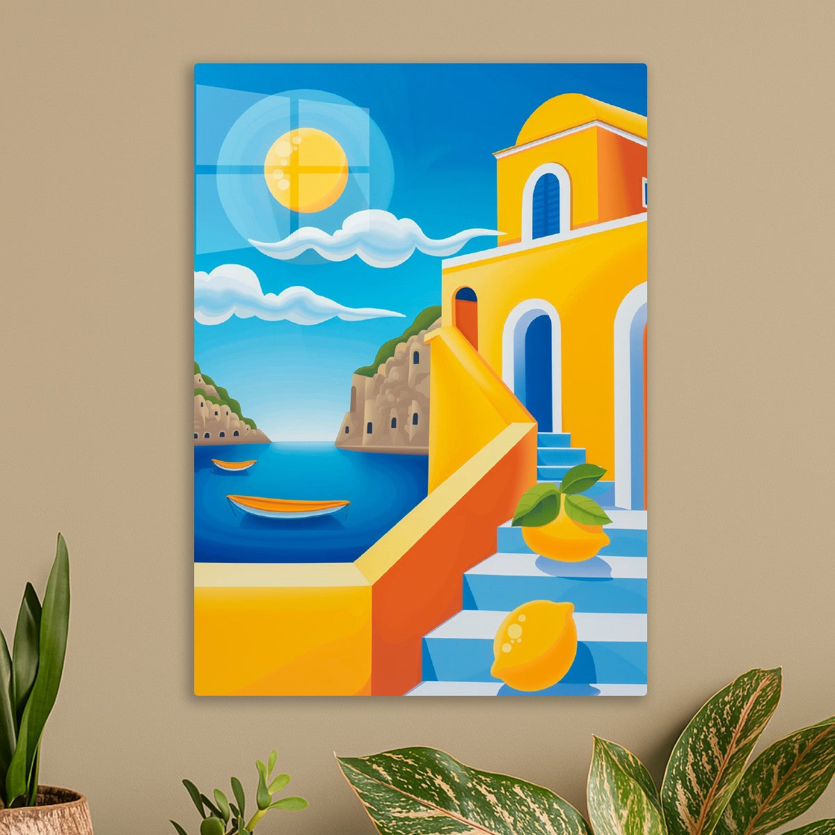 Positano Italy Minimalism