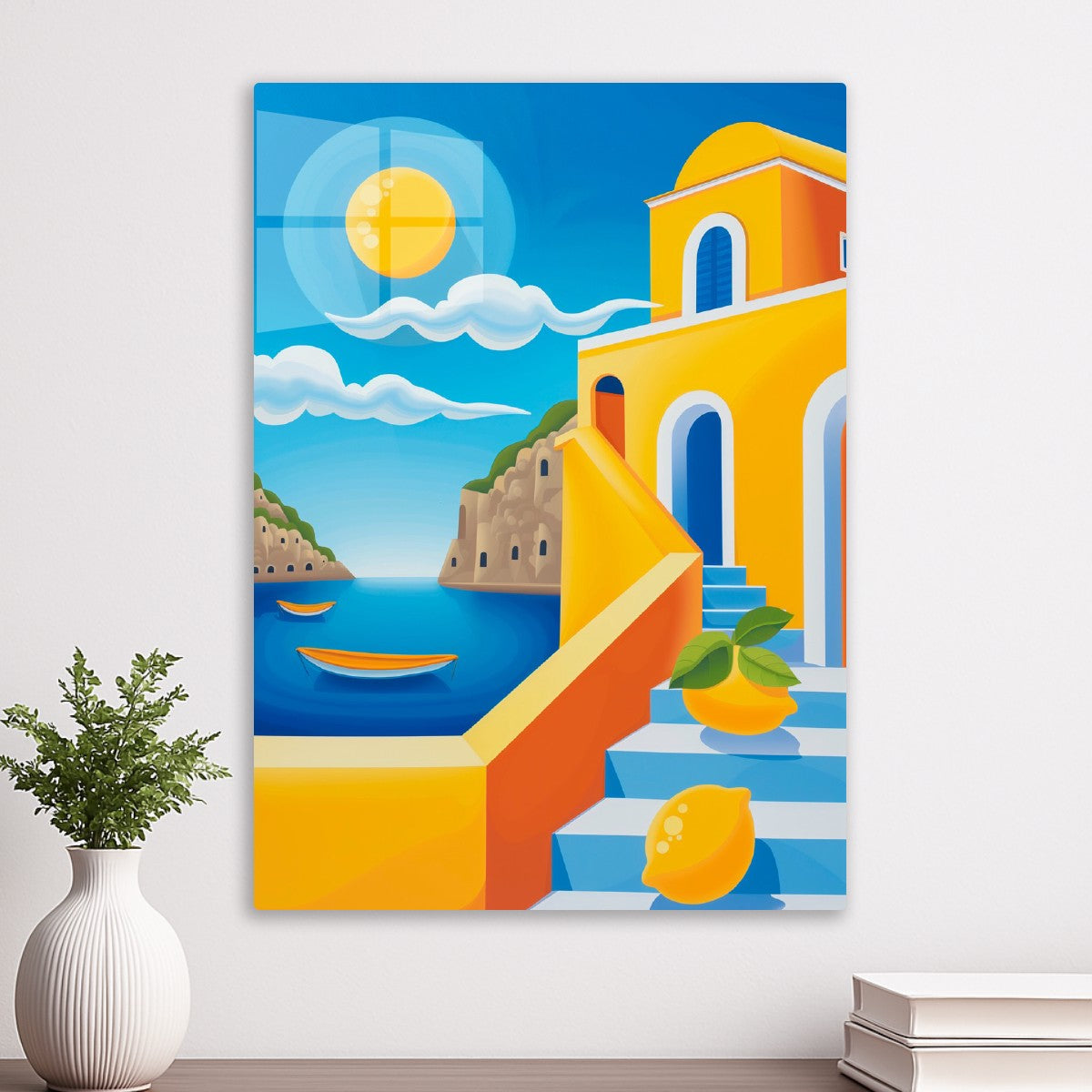 Positano Italy Minimalism