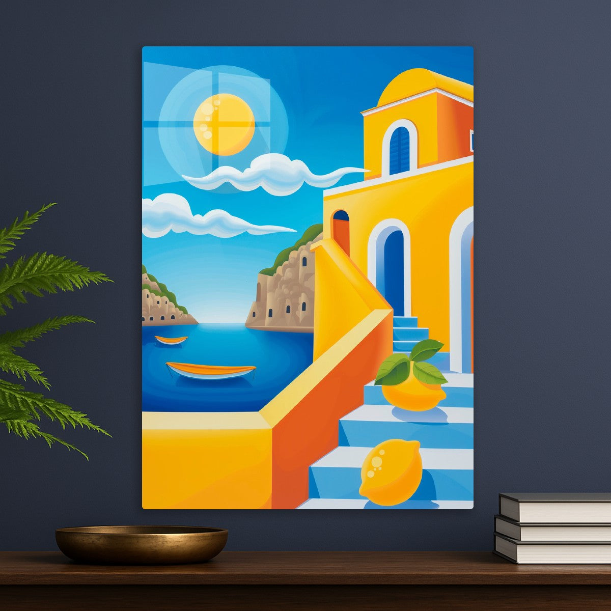 Positano Italy Minimalism