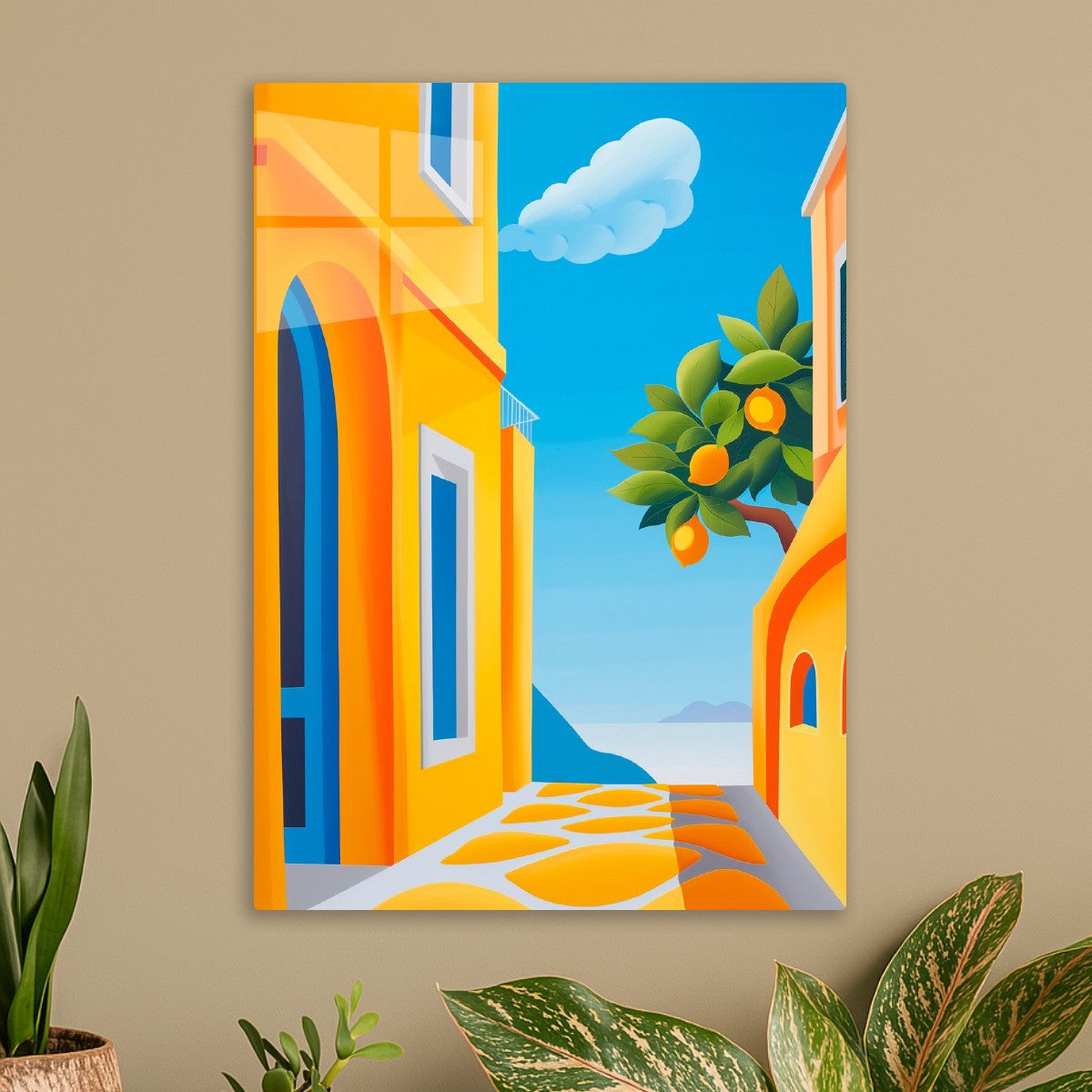 Positano Italy Minimalism