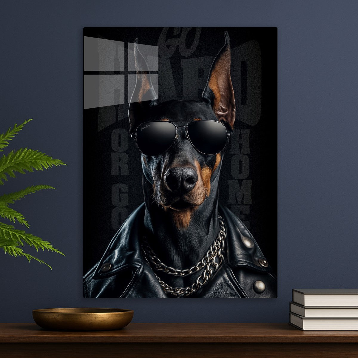 Doberman Go Hard Or Go Home