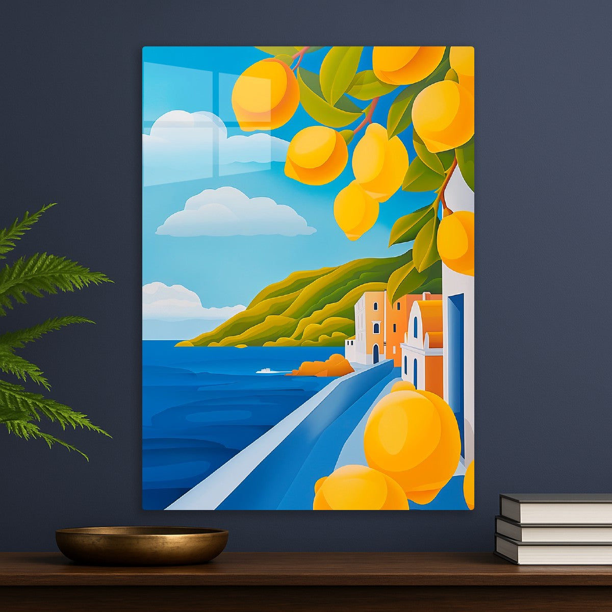 Positano Italy Minimalism