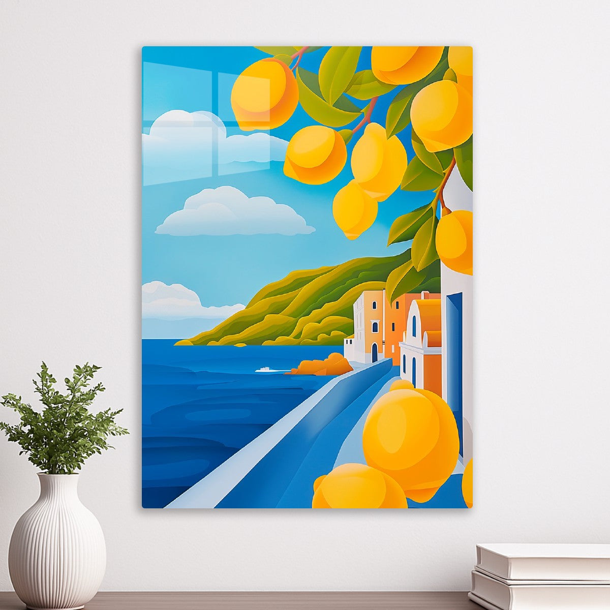 Positano Italy Minimalism