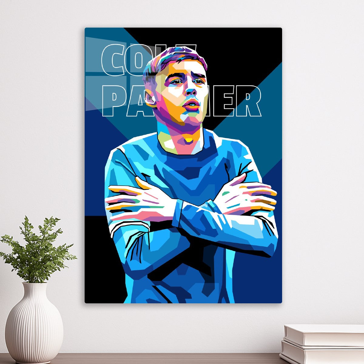 Cole Palmer in WPAP Style