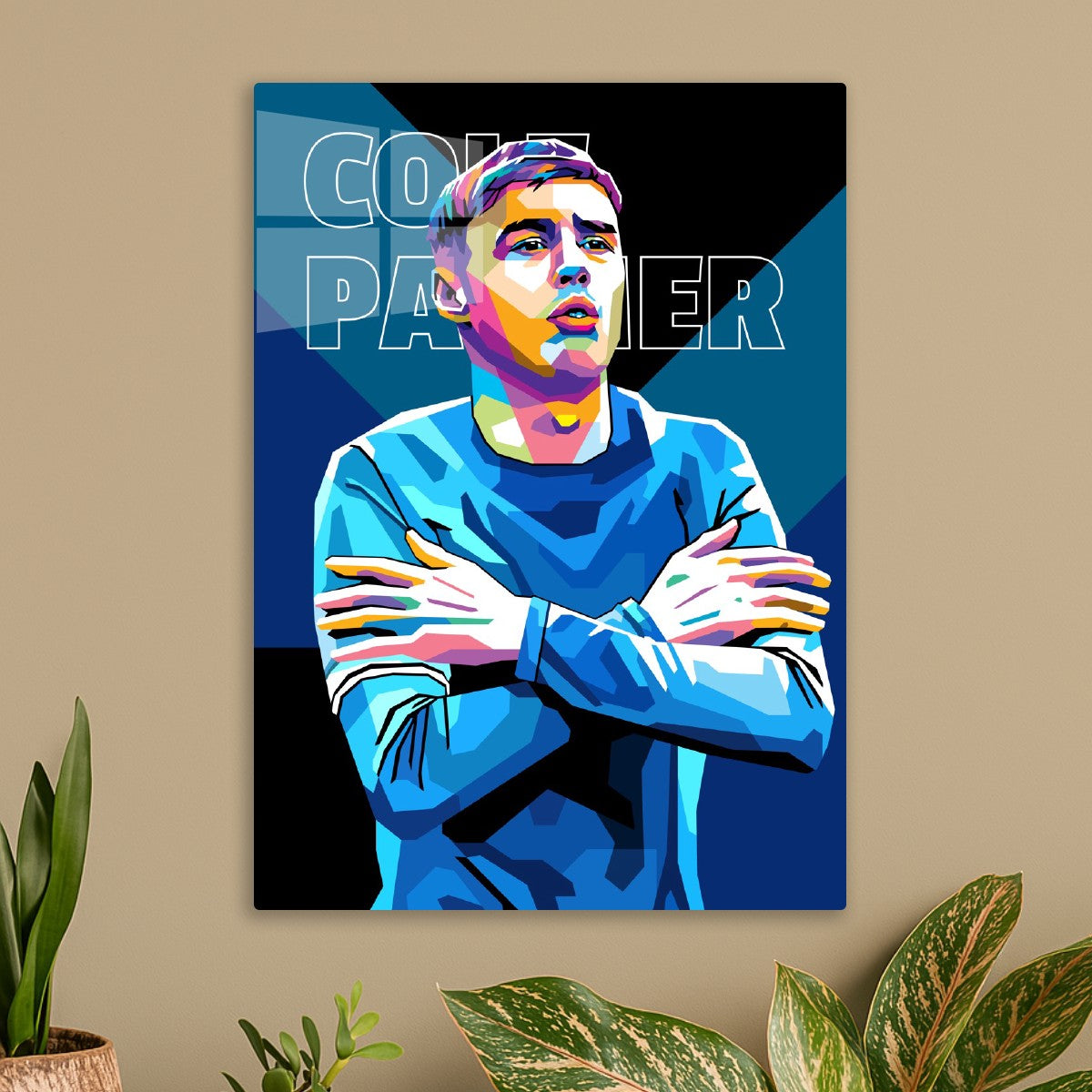Cole Palmer in WPAP Style
