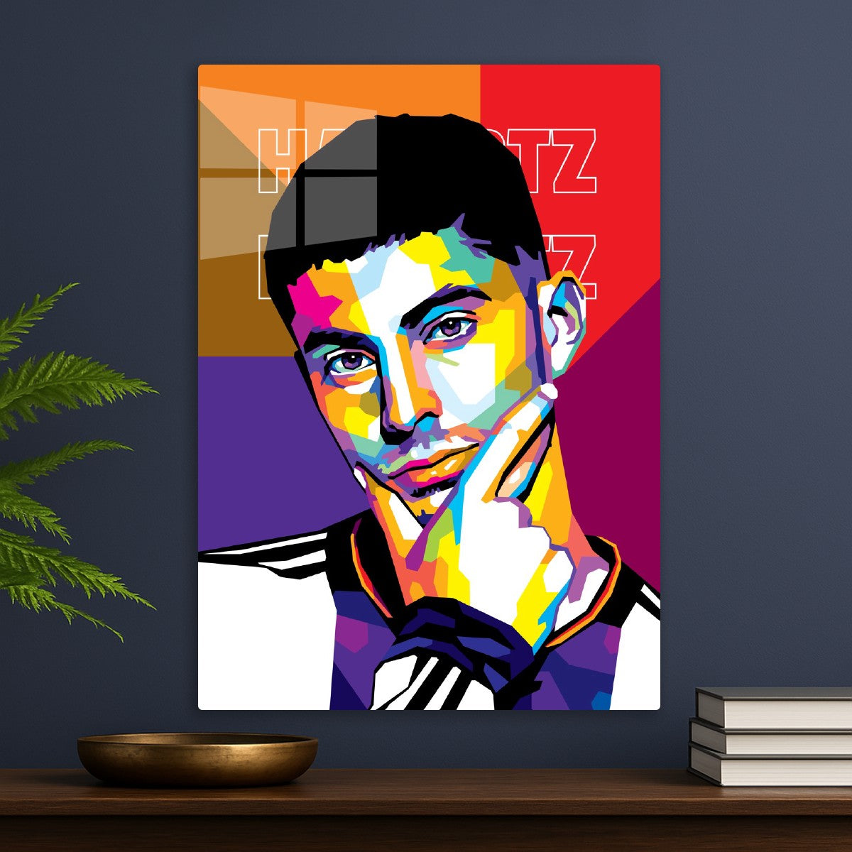 Kai Havertz in WPAP Style