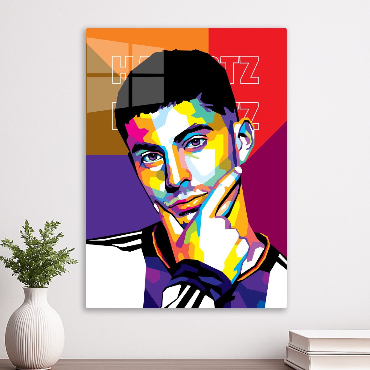 Kai Havertz in WPAP Style