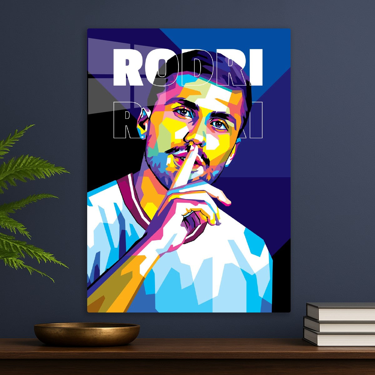 Rodri in WPAP Style