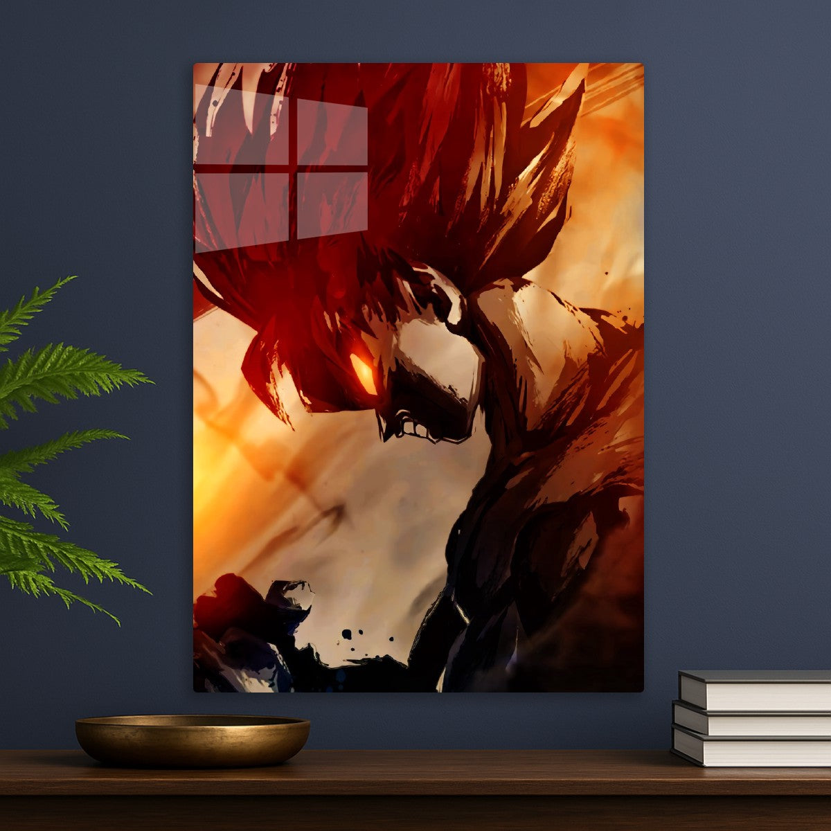 Son goku painting, Dragon ball