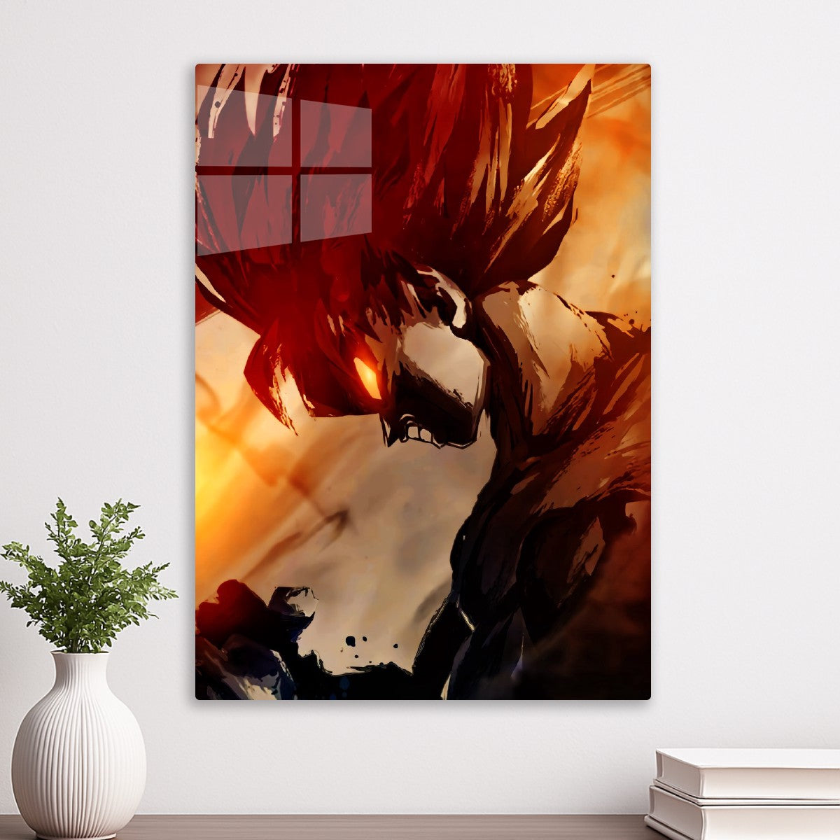 Son goku painting, Dragon ball