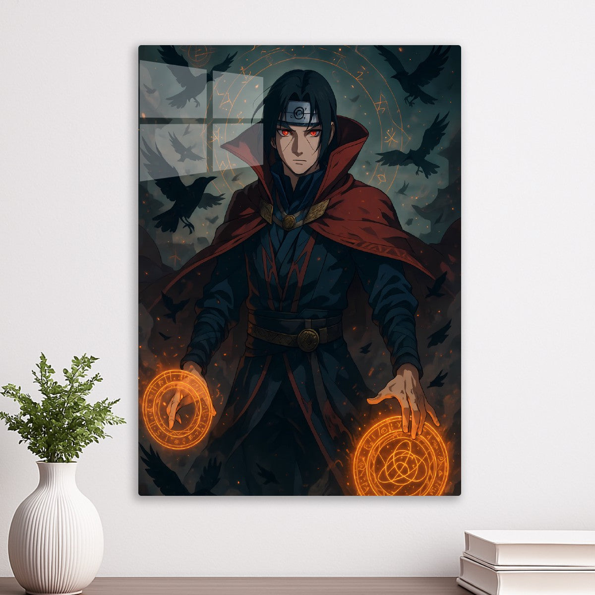 Itachi Uchiha x Strange – Mystic Crow Crossover