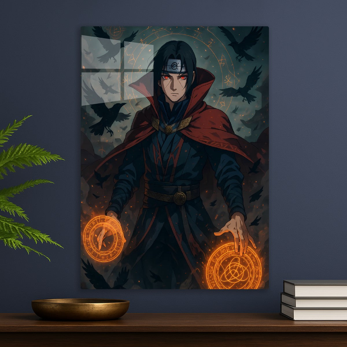 Itachi Uchiha x Strange – Mystic Crow Crossover