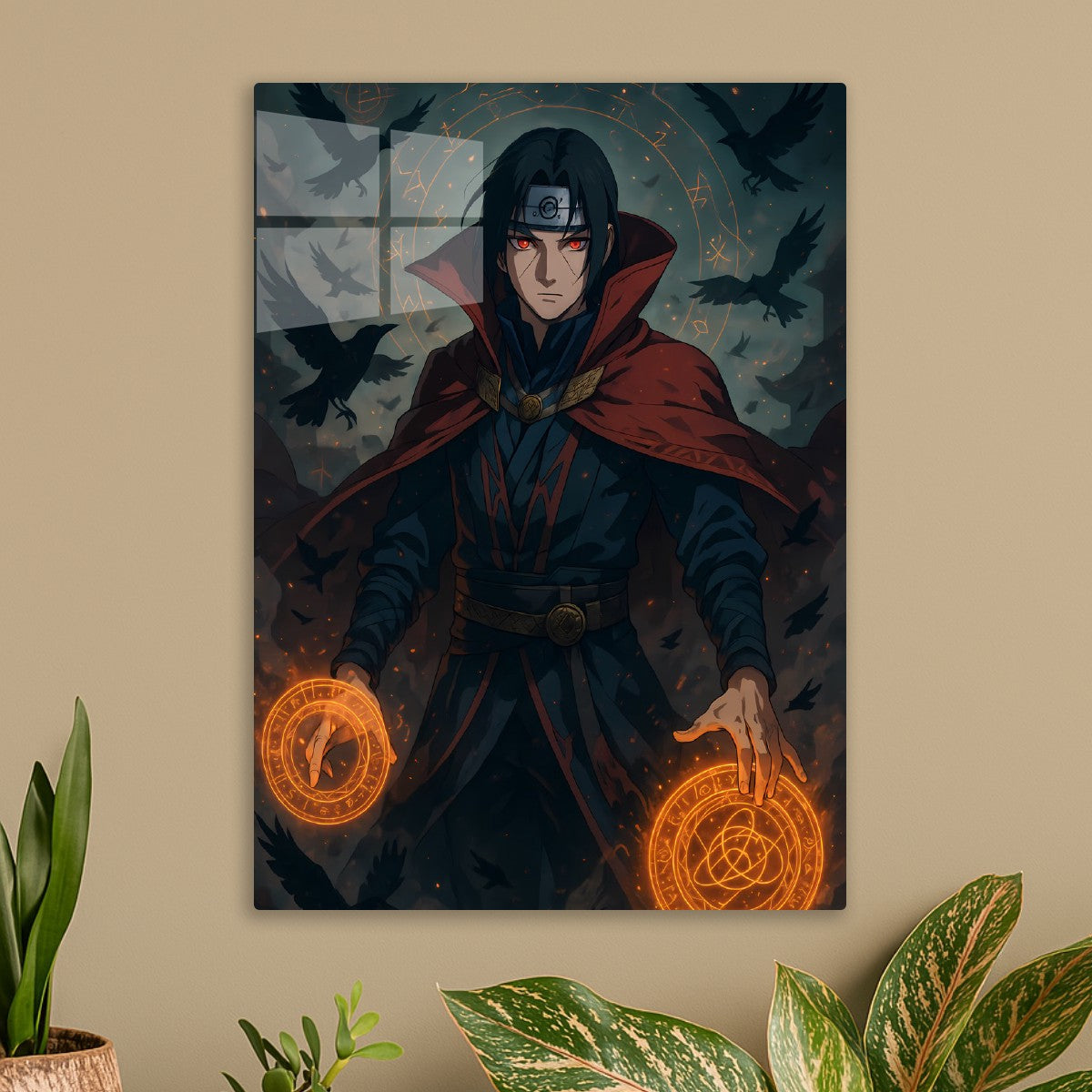 Itachi Uchiha x Strange – Mystic Crow Crossover